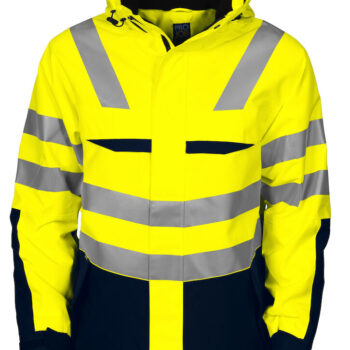 Projob--Jacket-6418 PARKA POLYURETHANE HV MATELASSEE - EN ISO 20471 CLASSE 3 - EN 343 3/1/X