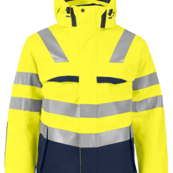 Projob--Jacket-6422 PARKA POLYESTER DOUBLEE  - EN ISO 20471 CLASSE 3