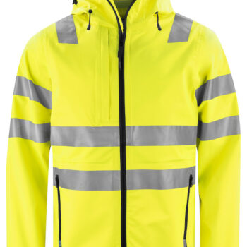 Projob--Rainjacket-6450 VESTE SOFTSHELL CAPUCHE - EN ISO 20471 CLASSE 3/2 - EN343 3/3/X